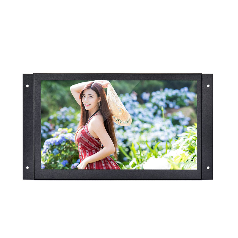 10,1 hazbeteko Open Frame HD monitorea