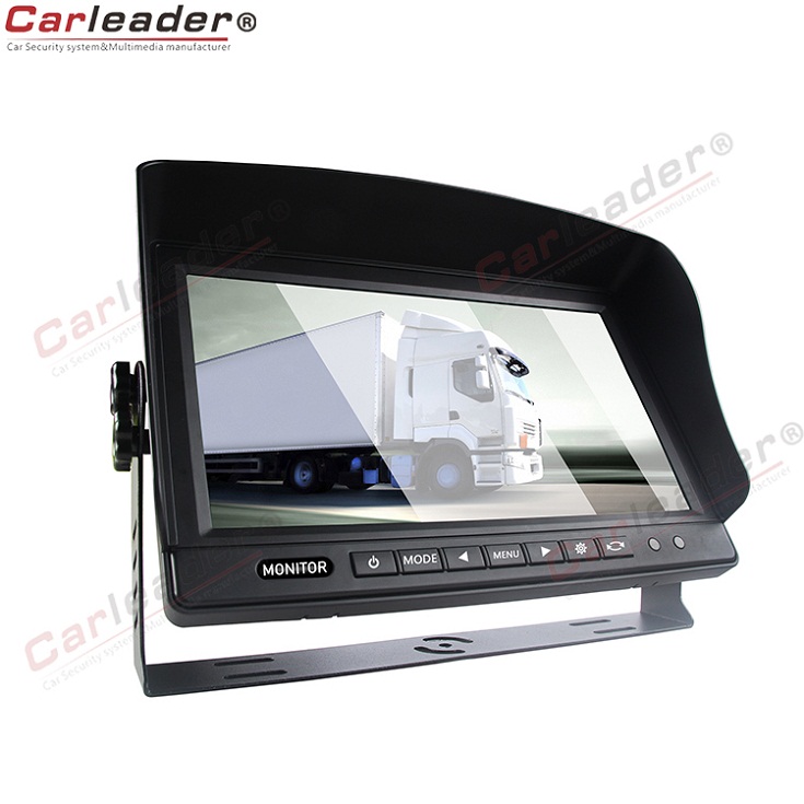 10 hazbeteko Caravan Lcd Dash Mount Monitor Kamerarekin