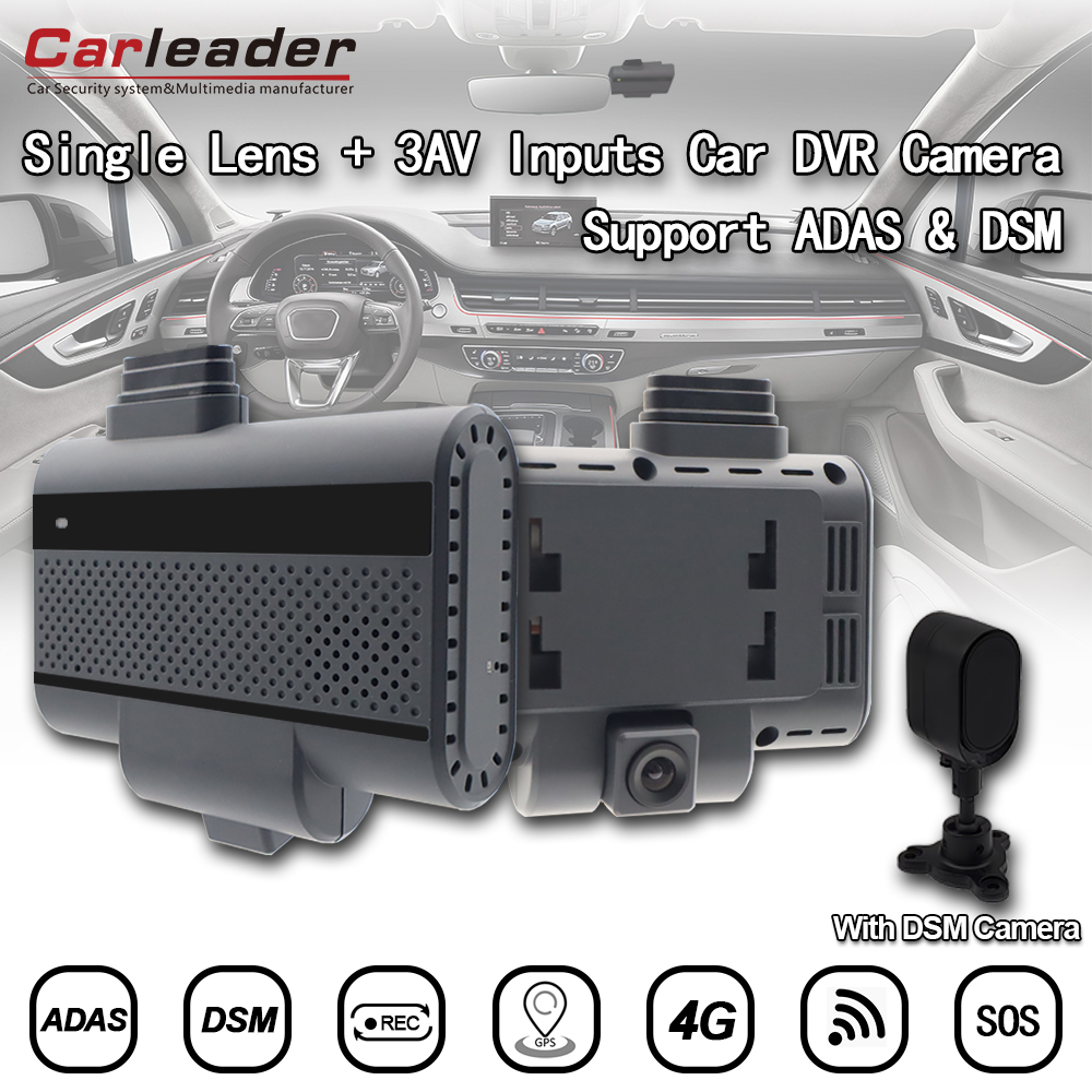 Autoa DVR Drive Bideo Grabagailua Kamera ADAS DSM-rekin