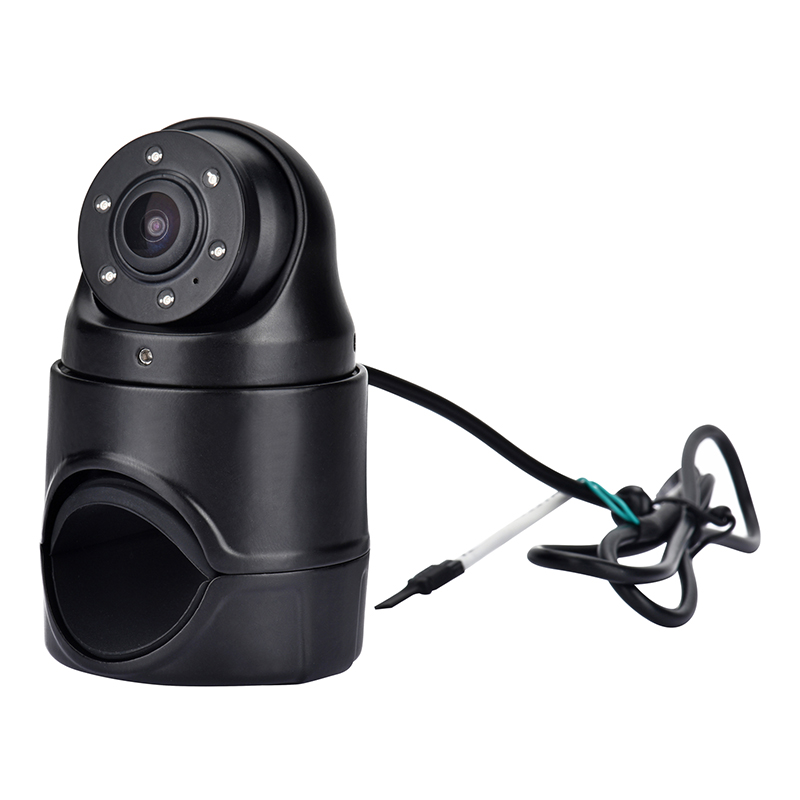 Carleader AHD alboko ispiluarekin muntatutako kamera | Alboko ikuspegia Blind Spot Eliminator