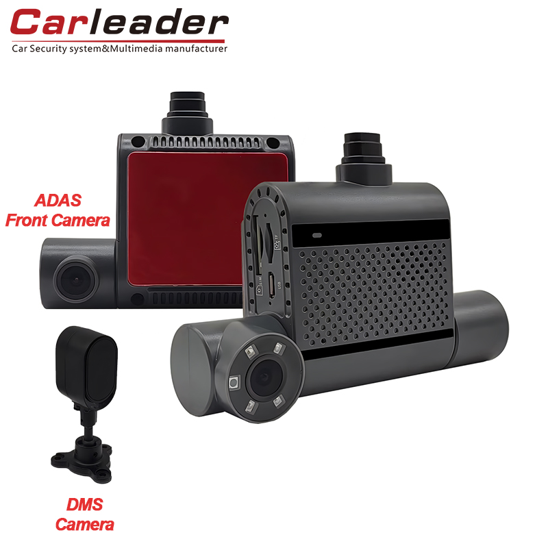 Carleader 3 Channel Ai Dash Cam Adas eta DSM-rekin: Smarter gidatu, seguru egon