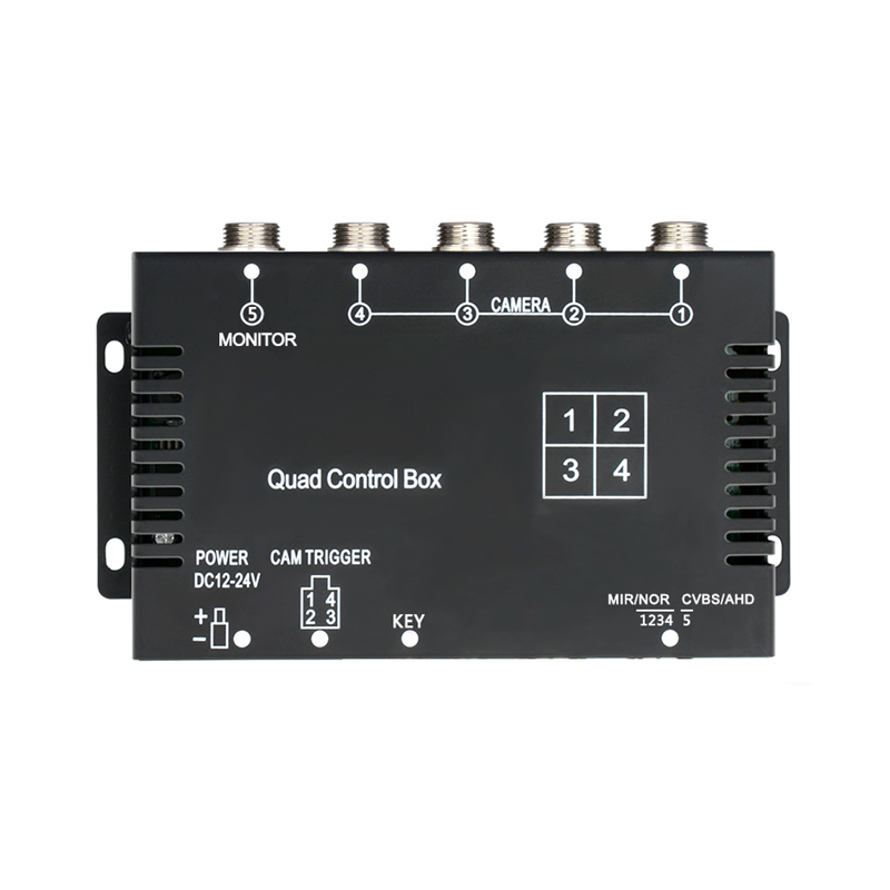 AHD 4 Channel Quad Split kontrol kutxa