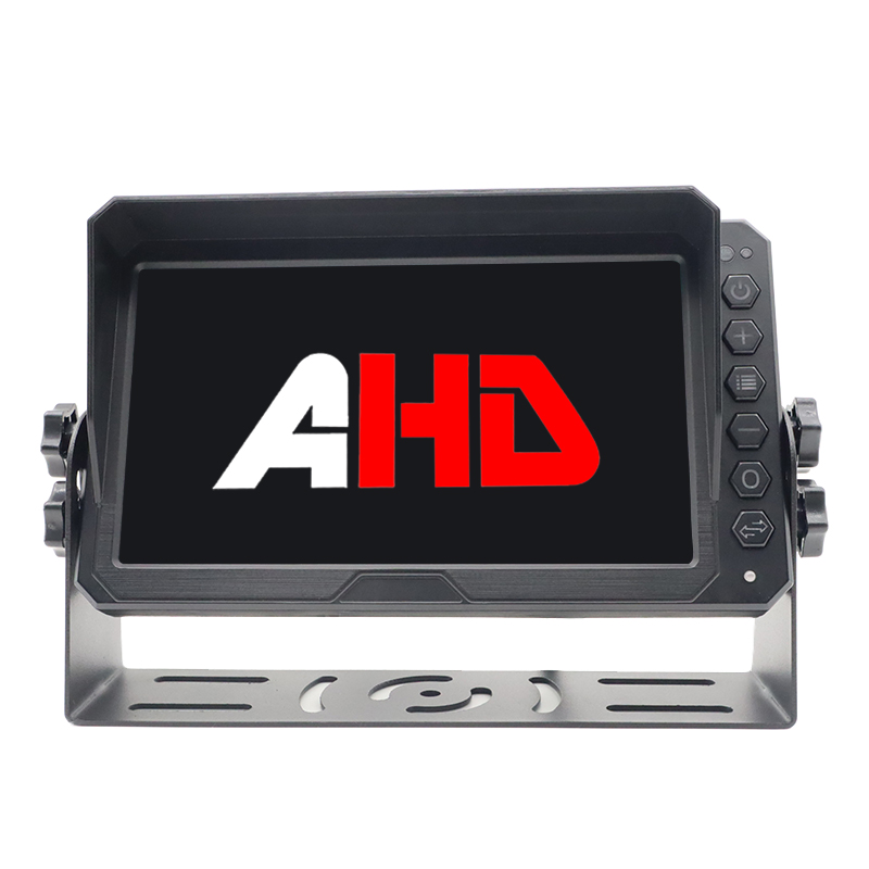 Carleader 7 hazbeteko LCD 2CH Heavy Ibilgailuen AHD monitorea