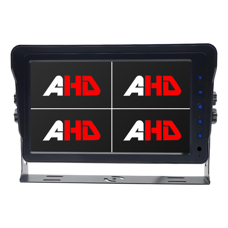 Carleader 10,1 hazbeteko AHD Quad View pantaila Heavy Duty Commercial Bus Truck Monitor Monitor