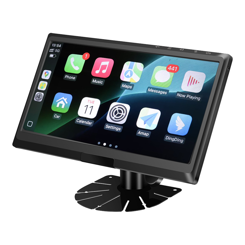 Carleader 9 hazbeteko IPS AHD seinale sarrerako ibilgailuen monitorea CarPlay Multimedia onartzen du Carleader 9 hazbeteko IPS AHD seinale sarrerako ibilgailuen monitorea CarPlay Multimedia onartzen du