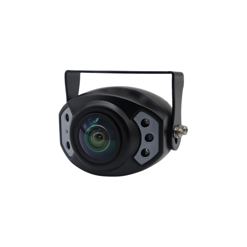 4 IR LED Iragazgaitza Tamaina Mini Atzeko Kamera Beltza