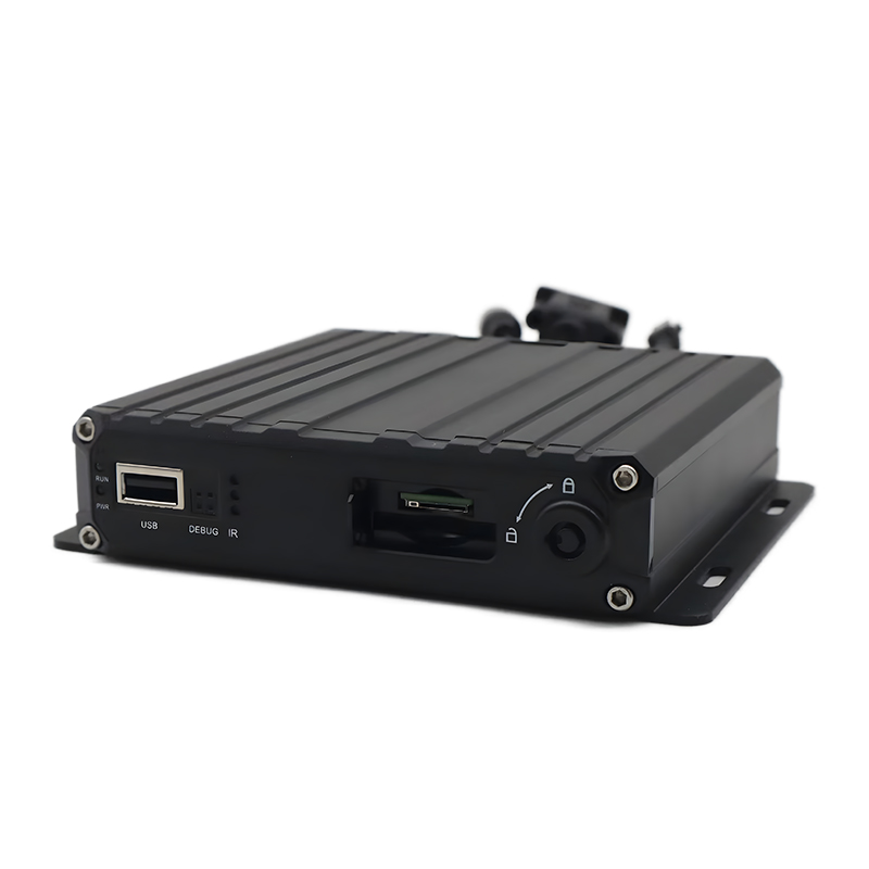 4CH AHD SD AI DVR mugikorra 4G GPS WiFiarekin, ADAS DSM BSD ibilgailu komertzialetarako