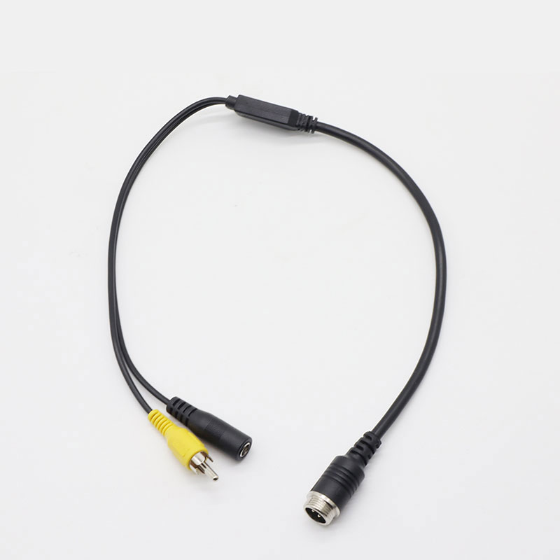 4P M RCA M eta DC Adapter kablea