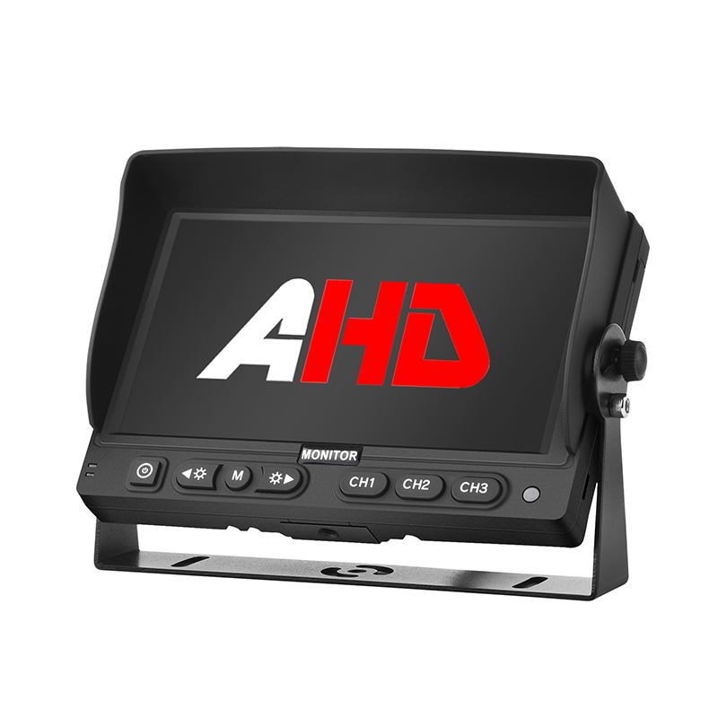 7 hazbeteko HD autoaren monitore digitala