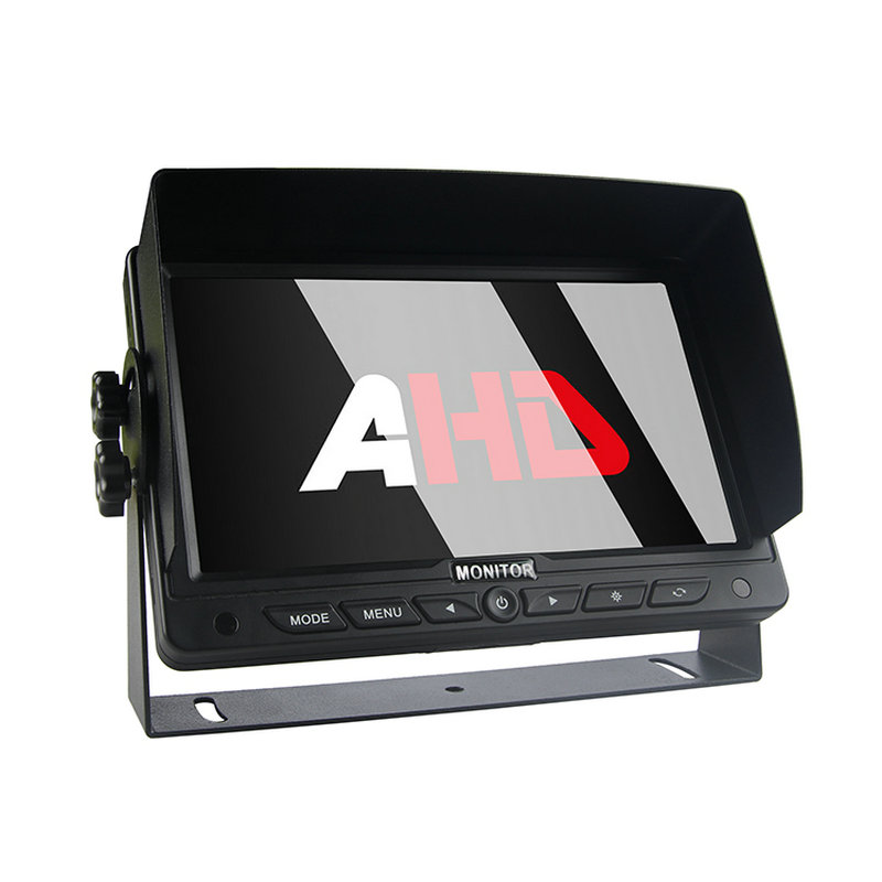 7 hazbeteko HD TFT LCD Autoaren monitore digitala