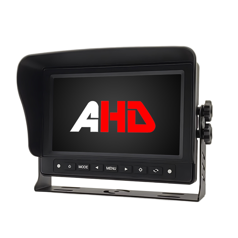 7 hazbeteko iragazgaitza 2CH AHD Heavy Duty ibilgailu monitorea