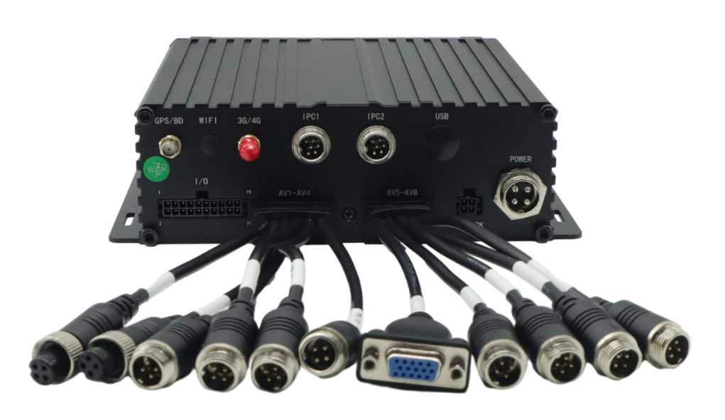 8 kanaleko 1080P HDD eta SD txartela MDVR ibilgailuentzako